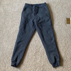 Brand new sweatpants with fuzzy inside